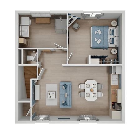 Cocon D'Hiver - Netflix & Wifi - Parking Gratuit - Check-In 24H24 - Kit Bebe Inclus - Emplacement Velos - Goodmarning Chalons en Champagne Bagian luar foto