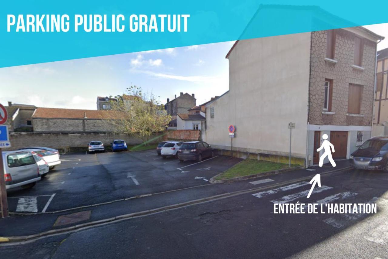 Cocon D'Hiver - Netflix & Wifi - Parking Gratuit - Check-In 24H24 - Kit Bebe Inclus - Emplacement Velos - Goodmarning Chalons en Champagne Bagian luar foto